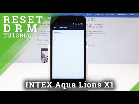 How to Reset DRM in INTEX Aqua Lions X1 - Remove All Certificates