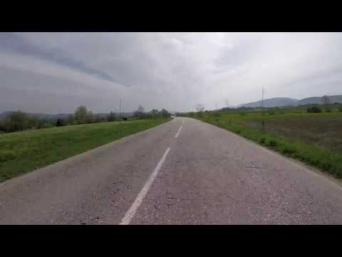 Timelapse motorcycle ride: Nis - Sokobanja