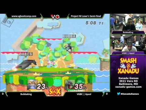LS: Xanadu 8/6/13 - BubbaKing (Sheik/R.O.B.) vs. Aposl (Charizard)