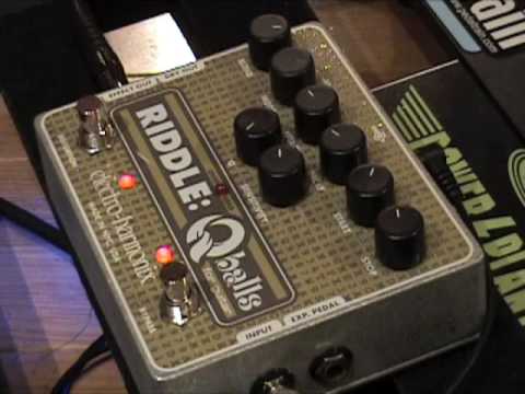 Electro Harmonix Riddle Q Balls envelope filter guitar effects pedal demo
