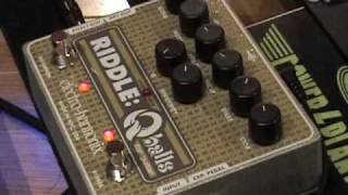 Electro Harmonix Riddle Q Balls envelope filter guitar effects pedal demo