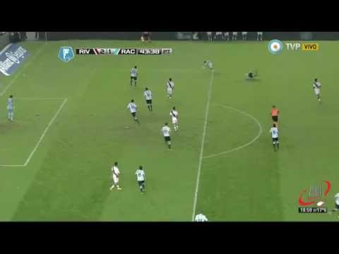 GOL DE CARBONERO A RACING !!! - RIVER 3 RACING 2 - FECHA 17 (05 04 2014)