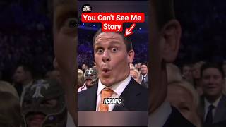 John Cena "You can't see me" Pose Story #wwe #johncena