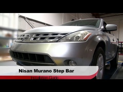 Spyder Auto Installation: 2003-08 Nissan Murano Side Step Bars