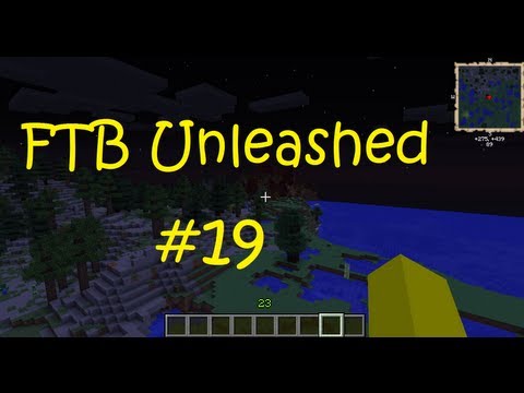 Minecraft SMP Modded FTB Unleashed Let's Play S1E19 "Biofuel or Ethanol?"