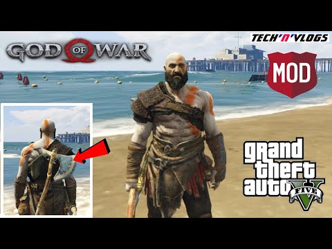 Kratos! The GOD OF WAR!!!(UHD) 2022.1 – GTA 5 mod