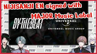Nijisanji EN's First Unit to sign with a music label and aims for a MAJOR DEBUT in 2027
