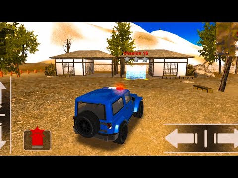 Police Car Driving Offroad #8 - New Police Blue Colour Car Unlock - Android Gameplay