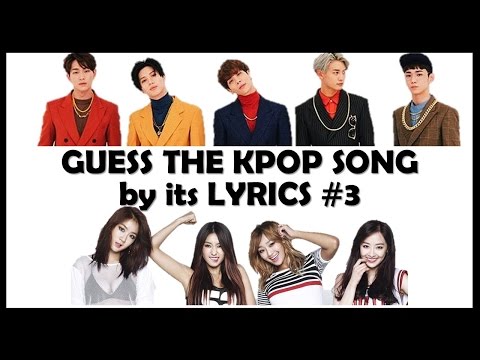 Guess the Kpop Song by its Lyrics #3 Video