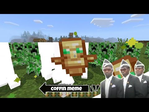 Coffin Meme but I didn't die - Minecraft
