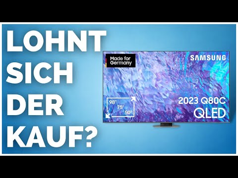 Samsung QLED 4K Q80C - 98 Zoll Fernseher im Test [KURZ & KOMPAKT] zusammengefasst