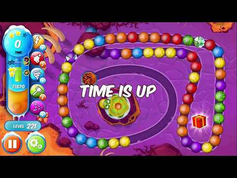 oka WWoka Marble Shooter level 221-225 - Game mini