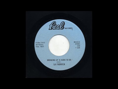 La Fabrica - Breaking Up Is Hard to Do - Real Records rr-023-a