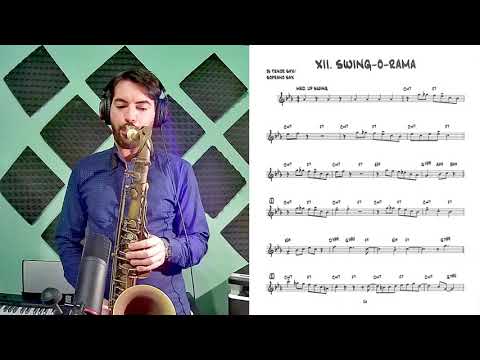 Tutorial linguaggio sax jazz - Plays Bob Mintzer (12) - Swing-O-Rama