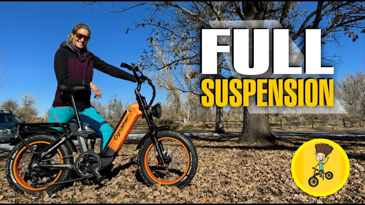 Cyrusher Kommoda step-through electric bike ride review video