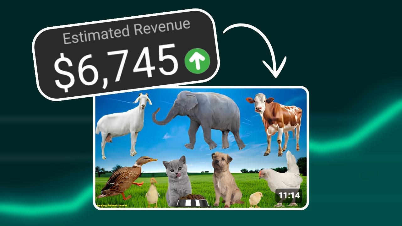 30 minutes EVERY DAY for 34 days = $6000/month from a Faceless YouTube Channel