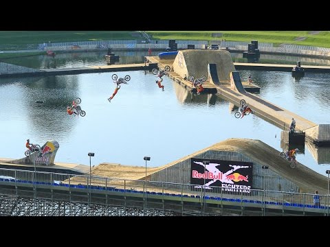 X-Fighters Munich 2014 a floating freestyle motocross course