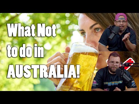 Americans React To 11 Things NOT to do in Australia - MUST SEE BEFORE YOU GO!