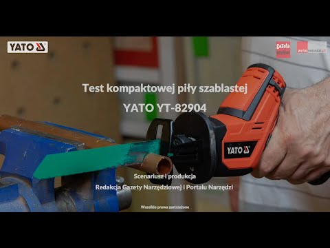 Сабельная пила аккумуляторная YATO, ход 12,7 мм + 2 полотна (YT-82904) Сабельная пила аккумуляторная YATO, ход 12,7 мм + 2 полотна (YT-82904)