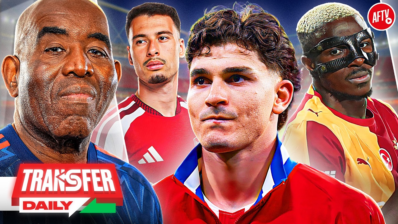 Atlético Hold Alvarez Talks With Arsenal! Osimhen To Replace Gyokeres & Martinelli Hint!