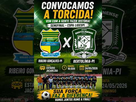 SEMIFINAL | IDA | COPA LIDESPI/AVEP 2025/2026 - RIBEIRO GONÇALVES x BERTOLÍNIA - AO VIVO COM IMAGENS