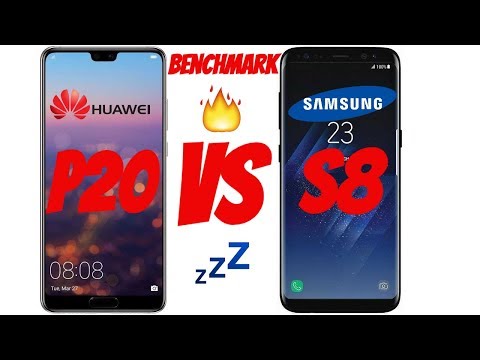 Huawei P20 VS Samsung Galaxy S8 | AnTuTu Benchmark | Geekbench 4 | Speedtest