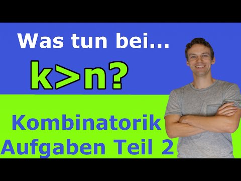 Kombinatorik Anwendung Teil 2- Aufgaben + Lösung | LehrerBros