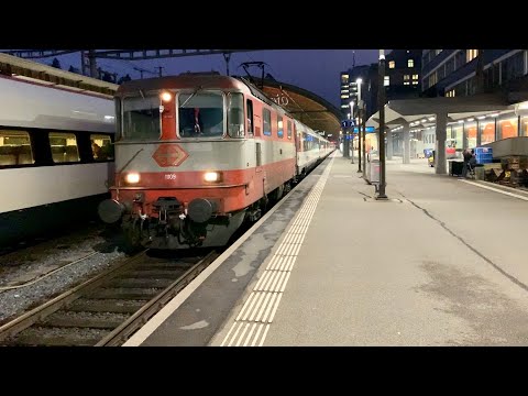 Ausfahrt des IR 37 nach Basel