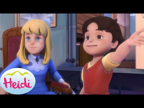 Clara besucht Heidi! - Heidis Abenteuer🗻🌷 - Cartoons für Kinder 🏔🌼