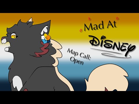 Mad At Disney | AroAce colour palette 2 week map call | Open | Beginner Friendly