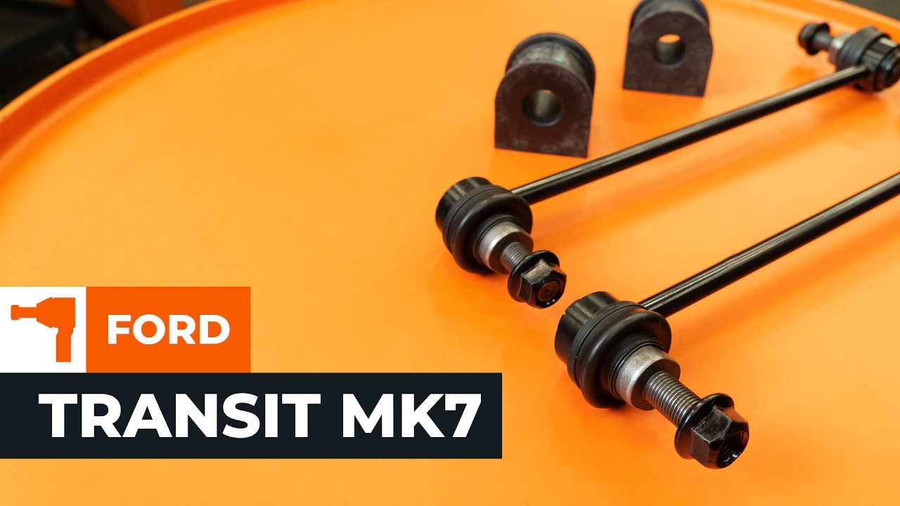 Wie Stabilisatorlager vorne bei Ford Transit Mk7 Kasten wechseln – Wegleitung