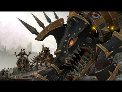 Warriors of Chaos VS Empire of Man Cinematic Battle | Total War Warhammer 3