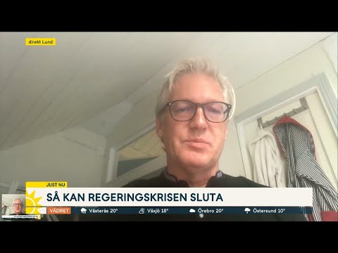Experten: Så kan regeringskrisen sluta - Nyhetsmorgon (TV4)