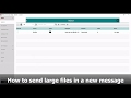 Binfer Tutorial to Send Files Using 'New Message'