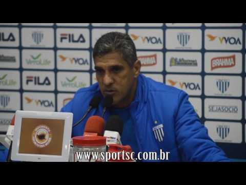 Coletiva Silas - Avaí Futebol Clube - 01/07/2016