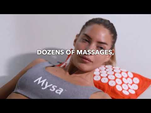 Acupressure Mat for Stress Relief and Better Sleep - Thermo Mag Mysa Duo