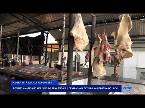 Permissionários do Mercado do Renascença II denunciam lentidão na reforma do local 17 01 2023