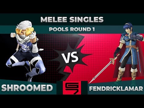 Shroomed vs FendrickLamar - Melee Singles: Pools R1 Winners Semifinals - Genesis 7 | Sheik vs Marth