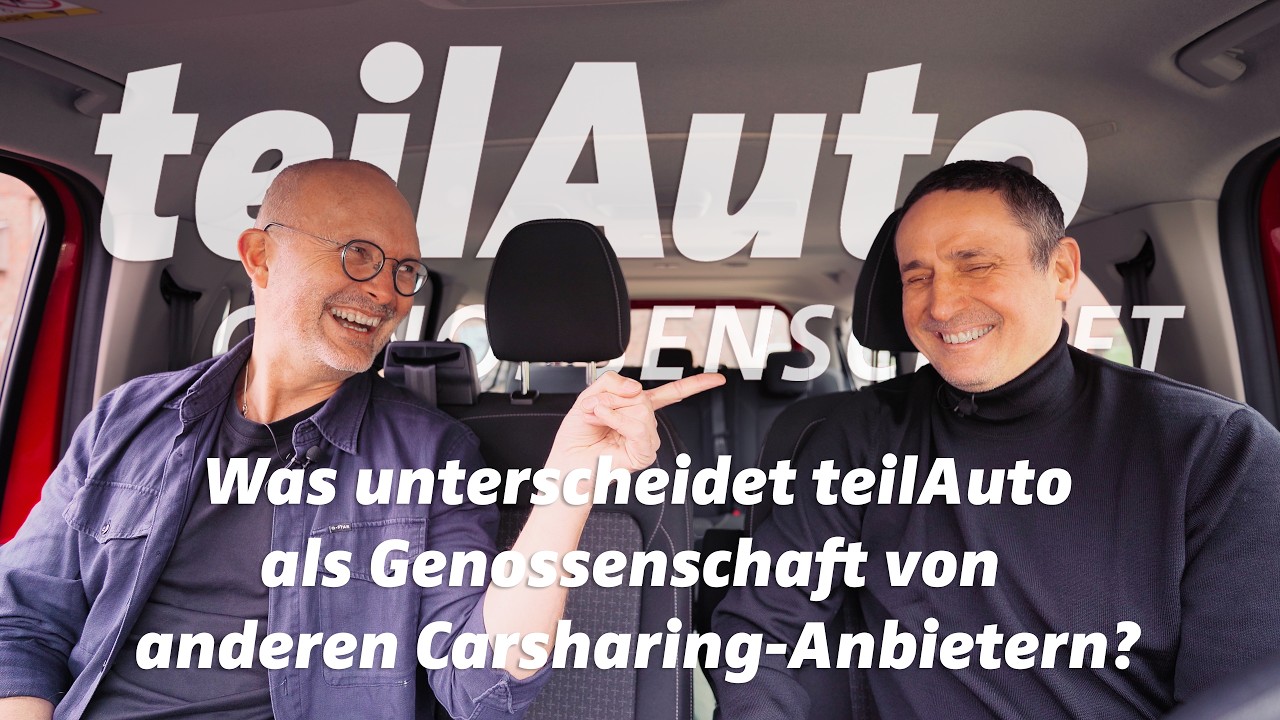 Ihr fragt. teilAuto antwortet: Was zeichnet die teilAuto Genossenschaft als Carsharing-Anbieter aus?