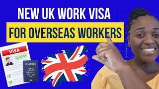 UK TO OPEN NEW WORK VISA FOR 82 JOBS | From OCT 2025