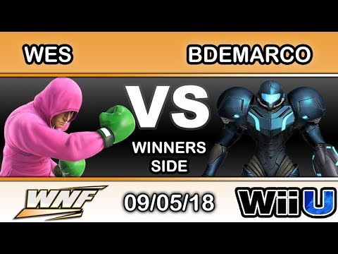WNF 3.5 - Wes (Little Mac) Vs. BDemarco (Samus) Winners Side - Smash 4