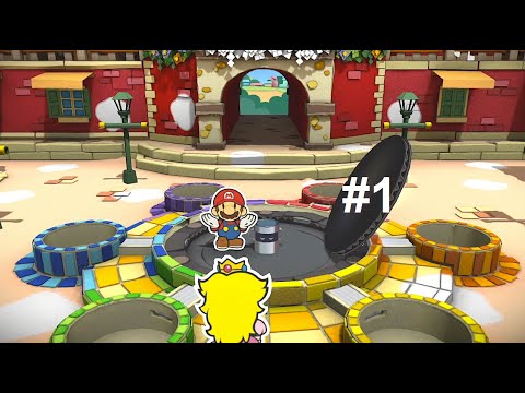 Let's Play Paper Mario: Color Splash #1 - Welcome to Port Prisma
