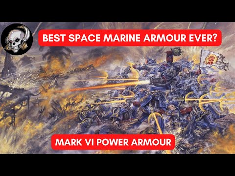 MARK VI CORVUS PATTERN POWER ARMOUR IN WARHAMMER 40000