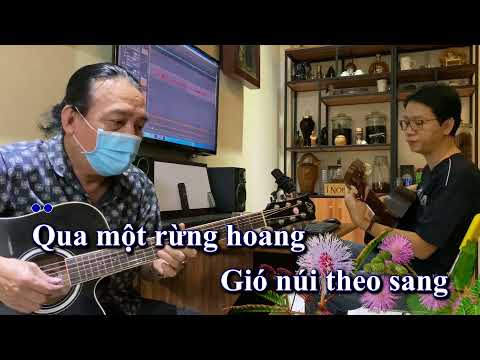 Hoa Trinh Nữ  KARAOKE -  Tone Nam Guitar dễ hát