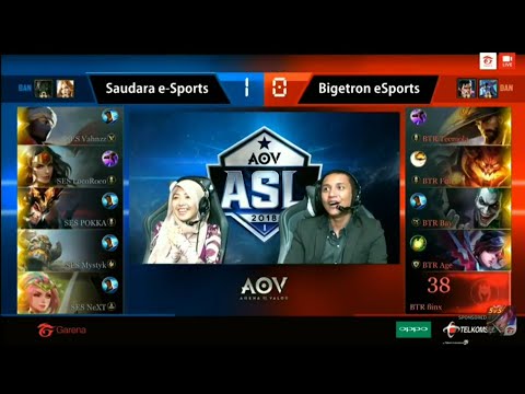 Saudara e-Sports vs Bigetron eSports - Garena AOV ASL Season 1 #4 Game 2