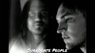 Surrogate People - John Frusciante &amp; Josh Klinghoffer (Lyrics video)