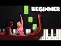 I See The Light Tangled BEGINNER PIANO TUTORIAL SHEET MUSIC By Betacustic