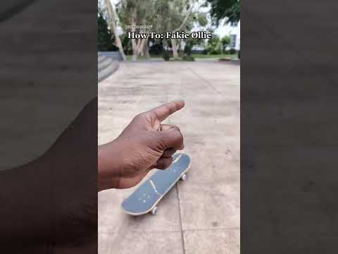 how to fakie Ollie #shorts