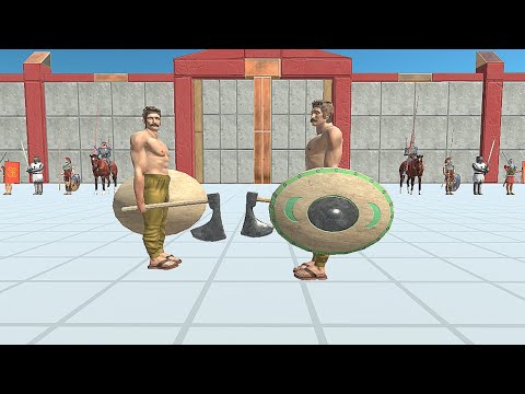 Ancient Humans vs Ancient Humans - Animal Revolt Battle Simulator
