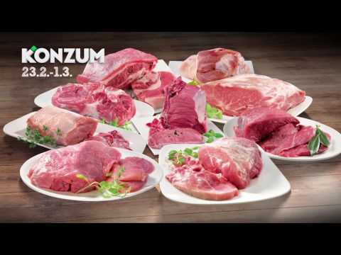 Konzum Akcija katalog 23.2. - 1.3. - Meso Hrvatskih Farmi